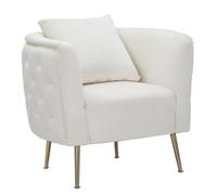 SILLÓN BUCHAREST CREMA