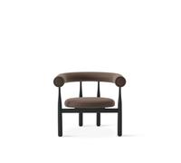 Sillón Bukowski Negro/Wooly Plus 1008