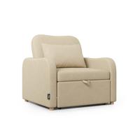 Sillón cama buddy nalui beige reclinable 3 en 1 (92x97x90cm)