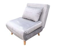 Miroytengo Sillón Cama Nórdic Lite, Sillón Convertible Apertura Clic-Clac Light gray -