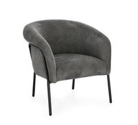 Sillón Camila Gris Oscuro