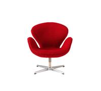 Fritz Hansen Silla de miniatura Svanen rojo