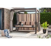 Sillón colgante exterior elegante Provence y moderno de Home Deluxe: Con funda