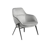 Sillón confidente tapizado tela gris modelo 5065 angel cerdá