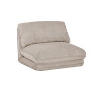 Sillón convertible de pana gruesa, 1 plaza Gray