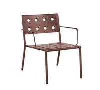 Sillón de Balcón con Reposabrazos Hierro Rojo