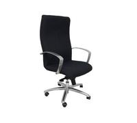 Sillón De Dirección Ergonómico Con Mecanismo Basculante Y Regulable En Altura Asiento Y Respaldo Tapizados En Tejido Bali Color Negro Piqueras Y Crespo Modelo Caudete