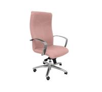 Sillón De Dirección Ergonómico Con Mecanismo Basculante Y Regulable En Altura Asiento Y Respaldo Tapizados En Tejido Bali Color Rosa Piqueras Y Crespo Modelo Caudete