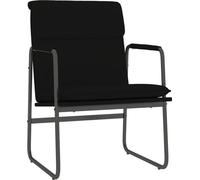 Sillón de estar vidaXL, color , 55x64x80 cm, tapizado en cuero sintético
