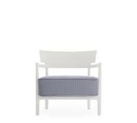 Sillón de Exterior CARA MAT Blanco/ Azul Blanco / Azul