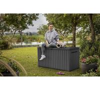 Sillón de jardín sin cojín de polipropileno gris keter