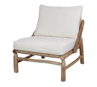 Sillón De Madera Con Cojines Thaoly - Misterwils Furniture For Free Souls 75x75x82 Natural