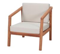 Sillón De Madera Jason - Misterwils Furniture For Free Souls 74x80x68 Natural 80 x 74 x 68