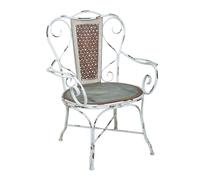 Sillón de metal 75.5x59x95h cm