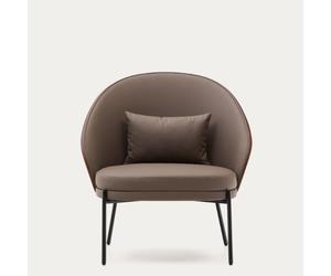 Sillón de piel sintética Eamy LA FORMA