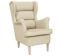 Sillón De Tela Crema 74x84x100 Cm Vidaxl