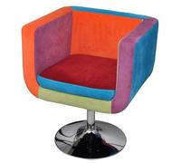 Sillón De Tela De Diseño Patchwork Vidaxl