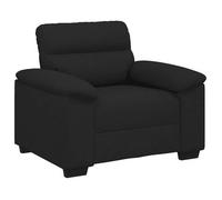 Sillón De Tela Negro 100x81x84 Cm Vidaxl