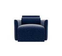 Sillón deslizante modena tela 1 color azul