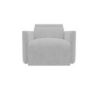 Sillón deslizante modena tela 1 color gris