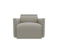 Sillón deslizante modena tela 2 color beige
