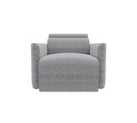 Sillón deslizante modena tela 2 color gris