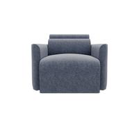 Sillón deslizante modena tela 3 color azul