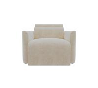 Sillón deslizante modena tela 3 color beige