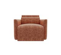 Sillón deslizante modena tela 3 color terracota