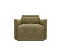 Sillón deslizante modena tela 3 color verde