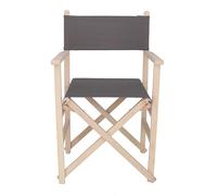 Sillon Director Sunset sin Barniz Lona Gris