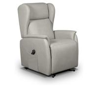 Sillón elevador häusbed avalon, 2 motores power lift - gris claro