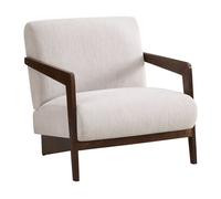 Sillón escandinavo de madera «lena» - 71 x 80 x 74 cm - beige
