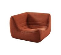 Sillón Esquinero De Pana, Terracota