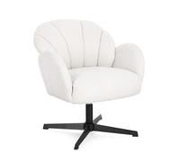 Sillón giratorio Chloe Snow