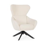 Sillón giratorio Hailey Snow
