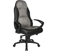 Sillón giratorio Topstar, piel sintética / microfibra