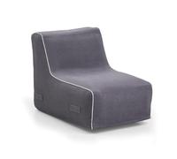 Sillón hinchable con bomba de pie, sofá de aire para jardín, balcón y terraza