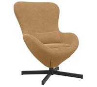 Sillón Huevo Marrón 63 X 73 X 90 Cm Terciopelo Vidaxl