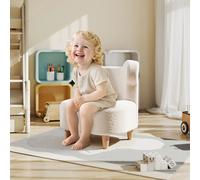 Sillón infantil AIYAPLAY con aspecto de peluche en forma de oso para habitación infantil
