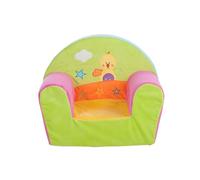Creaciones Llopis Sillón infantil Bordado Patito 44x34x53 cm Rosa para niños