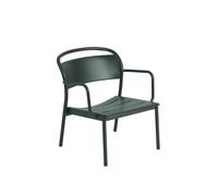 Sillón Linear de Acero Verde Oscuro