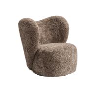 Sillón Little Big Giratorio Piel de Oveja Sahara