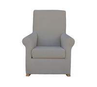 Sillón marina balancín gris perla
