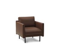 Sillón Nice Omaha Cuero Coñac