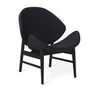 Sillón Nórdico Cálido Naranja con Asiento y Respaldo Acolchado Sprinkles 794/ Roble Negro