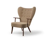 Sillón Nórdico Cálido Pragh Barnum 04/ Nuez Aceitado