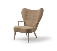 Sillón Nórdico Cálido Pragh Barnum 04/Roble Aceitado Blanco