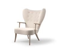 Sillón Nórdico Cálido Pragh Barnum 24/Roble Aceitado Blanco