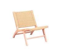 Sillón nórdico en madera de haya y cuerda ecológica - liam